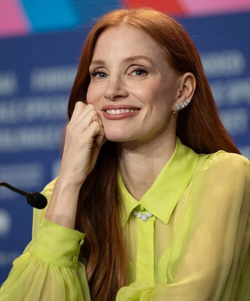Jessica Chastain — portret poza rolą filmową